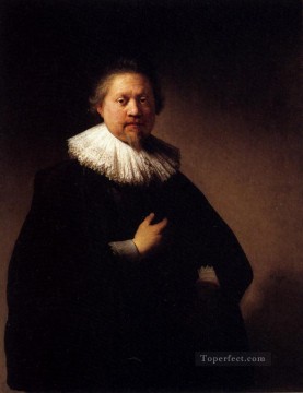 Rembrandt van Rijn Painting - retrato de un hombre rebrandt